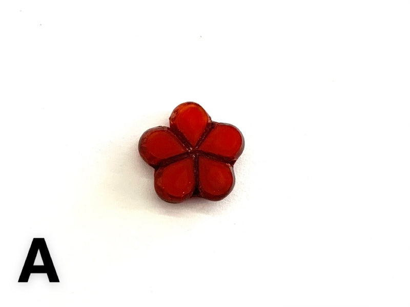 Bead, Crystal, Flower