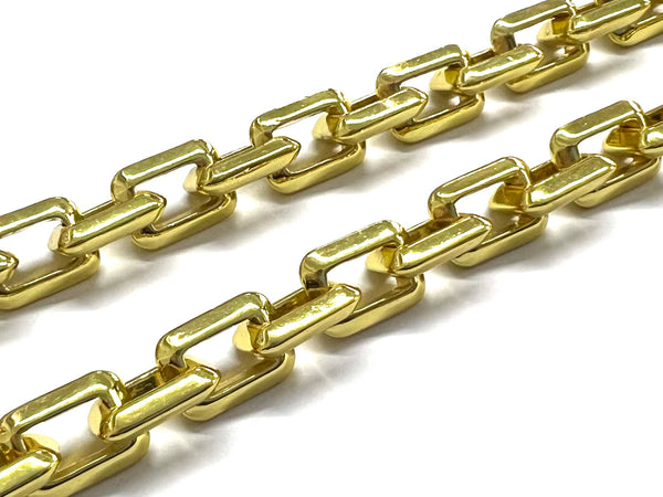 Chain, Rectangular Link, Plating