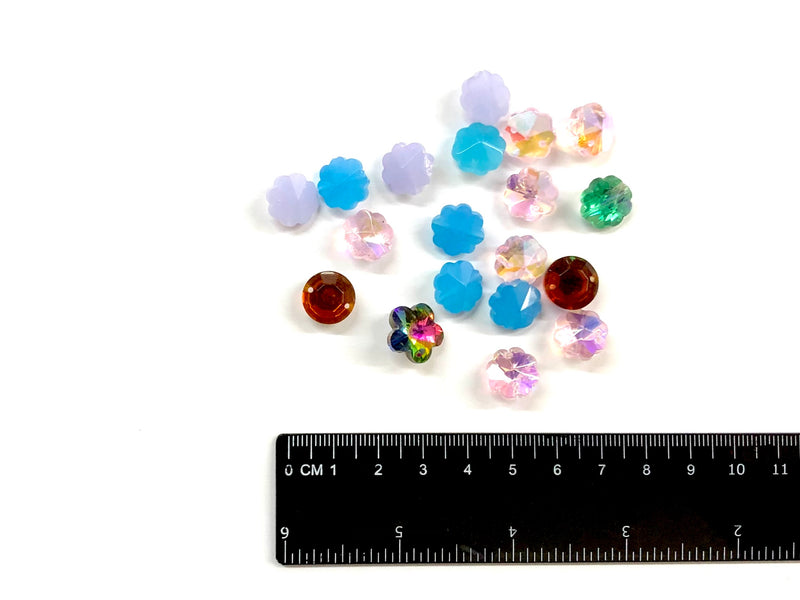 Beads Surtidos, Cristal, Charm, Conector