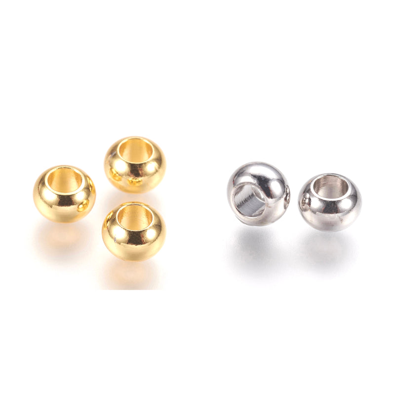 Spacer, 6mm, Plated