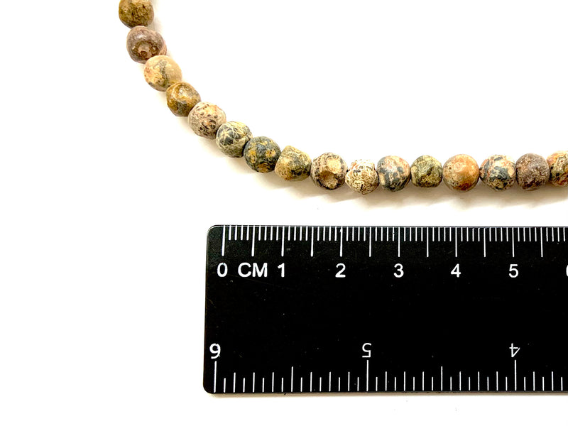 Leopard Skin Jasper, 6mm