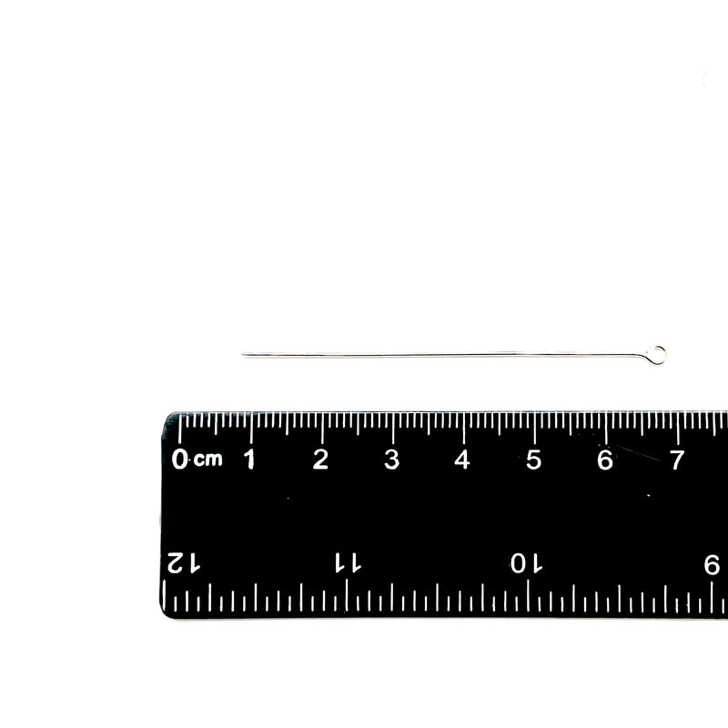 Eye Pin, Enchapado, 60x0.6mm