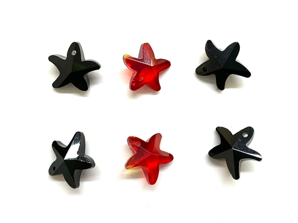 Starfish, Crystal, Charm, Pendant