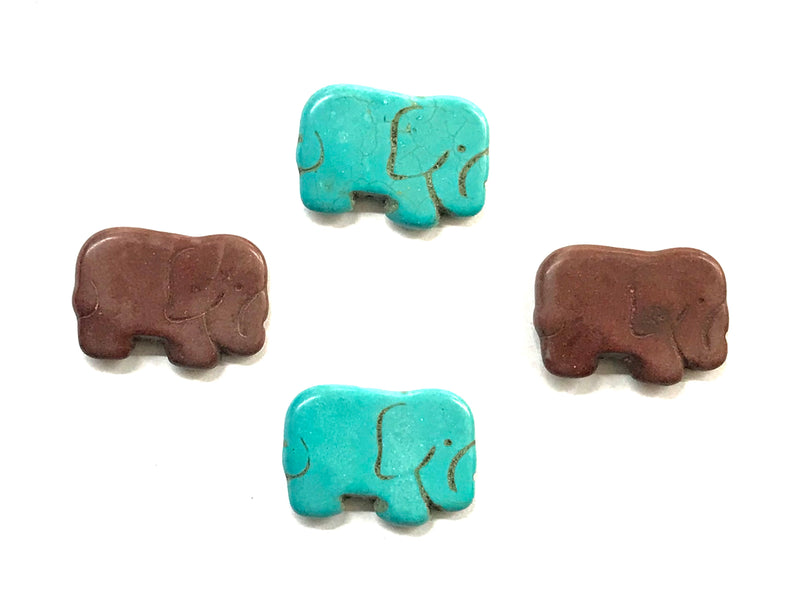 Elefante, Piedra, Beads