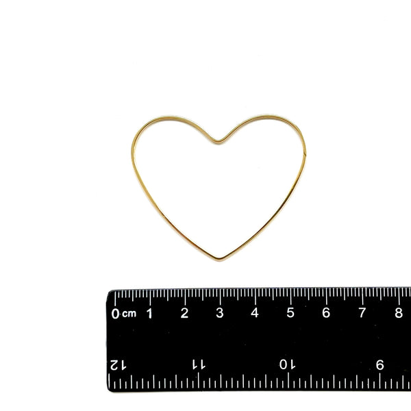 Corazón, Enchapado 18k, Charm