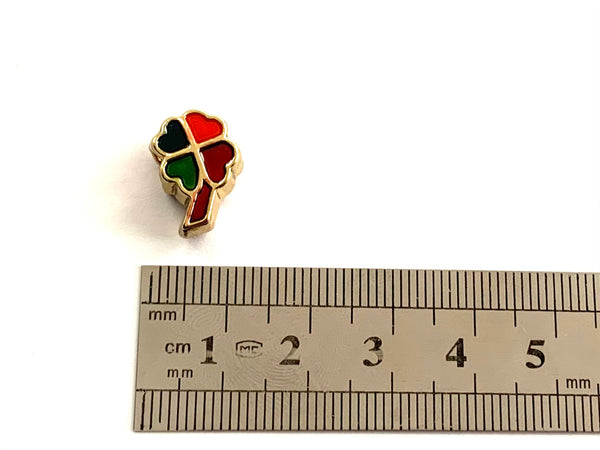 Trébol, Bead, Enamel