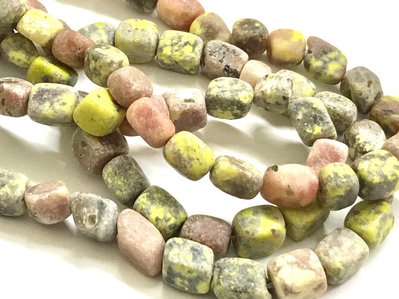 stone, beads